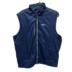 Storm creek men’s Idealist wind vest blue size XL new w/tags